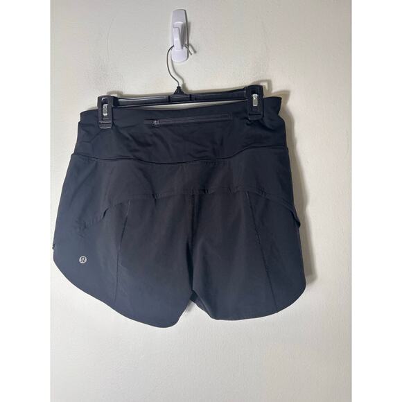 Lululemon Black Athletic Shorts 3" Inseam Size 8 - Picture 2 of 2